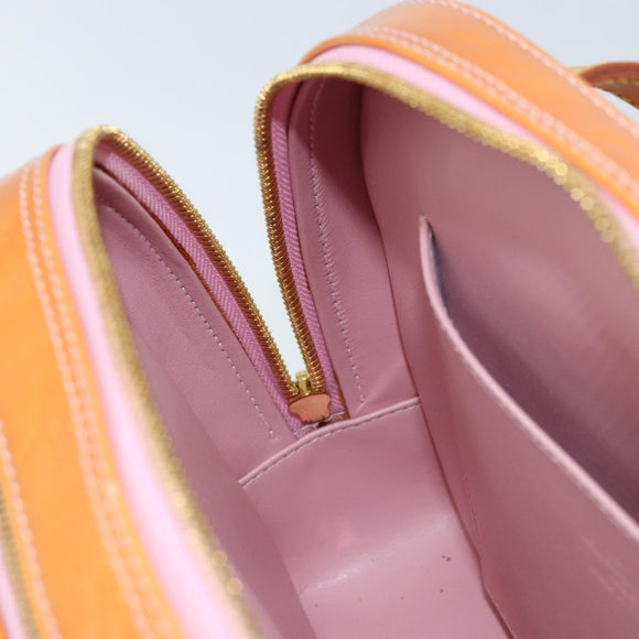 LOUIS VUITTON Vernis Marley Backpack Marshmallow Pink M91039 LV Auth BA11055