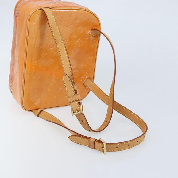 LOUIS VUITTON Vernis Marley Backpack Marshmallow Pink M91039 LV Auth BA11055