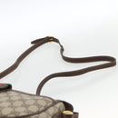 GUCCI GG Supreme Web Sherry Line Bag PVC Beige Gold 89 02 032 Auth BA11056-8