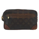 LOUIS VUITTON Monogram Marly Dragonne GM Clutch Bag M51825 LV Auth BA11061-2