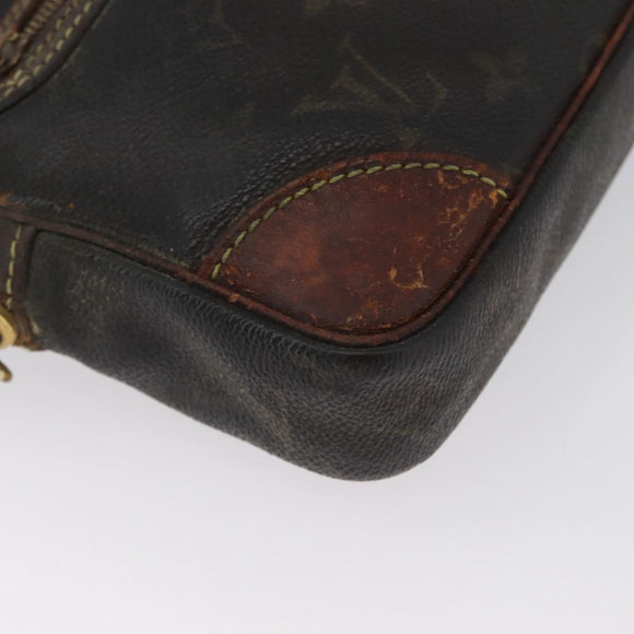 LOUIS VUITTON Monogram Marly Dragonne GM Clutch Bag M51825 LV Auth BA11061