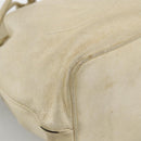 CHANEL Shoulder Bag Caviar Skin Cream Gold CC Auth BA11064-11