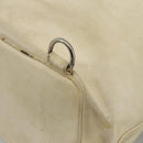 CHANEL Shoulder Bag Caviar Skin Cream Gold CC Auth BA11064-12