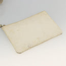 CHANEL Shoulder Bag Caviar Skin Cream Gold CC Auth BA11064-19