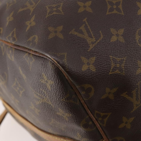 LOUIS VUITTON Monogram Keepall Bandouliere 55 Boston Bag M41414 LV Auth BA11072