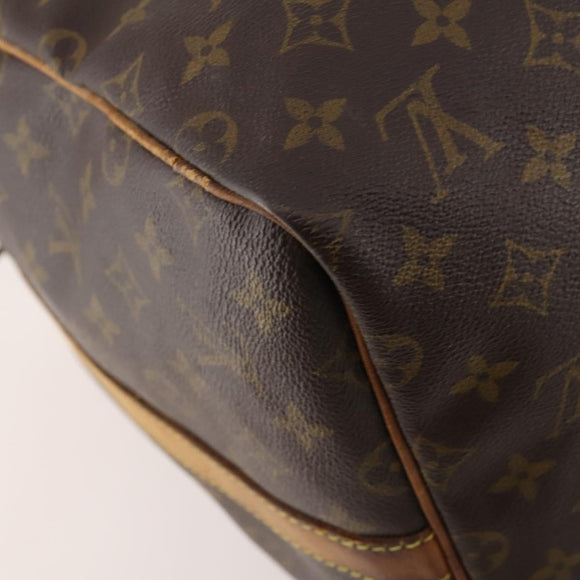 LOUIS VUITTON Monogram Keepall Bandouliere 55 Boston Bag M41414 LV Auth BA11072