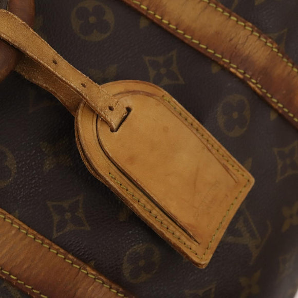LOUIS VUITTON Monogram Keepall Bandouliere 55 Boston Bag M41414 LV Auth BA11072