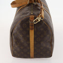 LOUIS VUITTON Monogram Keepall Bandouliere 55 Boston Bag M41414 LV Auth BA11072-3