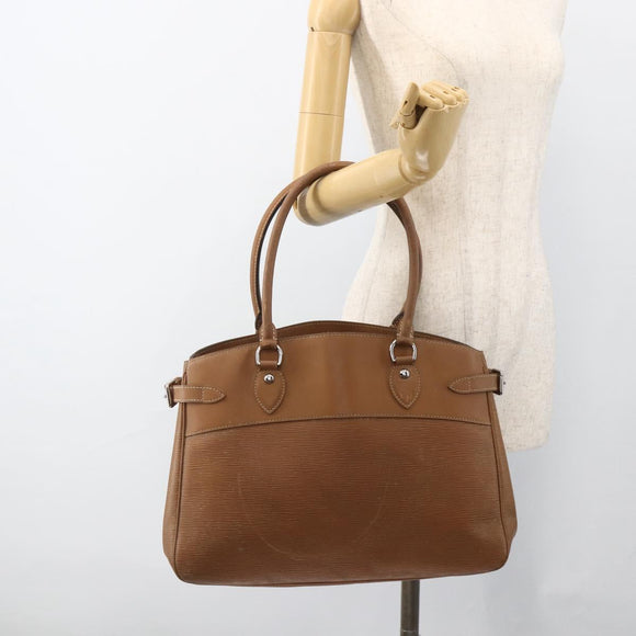 LOUIS VUITTON Epi Passy GM Hand Bag Brown M5925J LV Auth BA11073