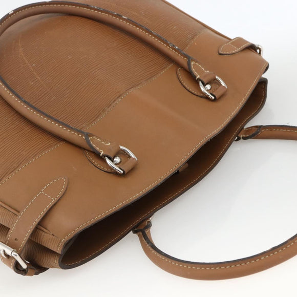 LOUIS VUITTON Epi Passy GM Hand Bag Brown M5925J LV Auth BA11073