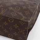 LOUIS VUITTON Monogram Sac Plat Hand Bag M51140 LV Auth BA11074-10