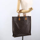 LOUIS VUITTON Monogram Sac Plat Hand Bag M51140 LV Auth BA11074-19