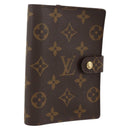 LOUIS VUITTON Monogram Agenda PM Day Planner Cover R20005 LV Auth BA11076-1