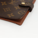 LOUIS VUITTON Monogram Agenda PM Day Planner Cover R20005 LV Auth BA11076-7