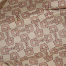 GUCCI GG Canvas Tote Bag Beige Gold 137396 Auth BA11082-16