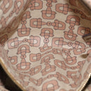 GUCCI GG Canvas Tote Bag Beige Gold 137396 Auth BA11082-20
