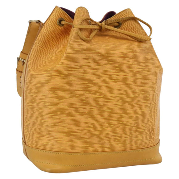LOUIS VUITTON Epi Noe Shoulder Bag Tassili Yellow M44009 LV Auth BA11095