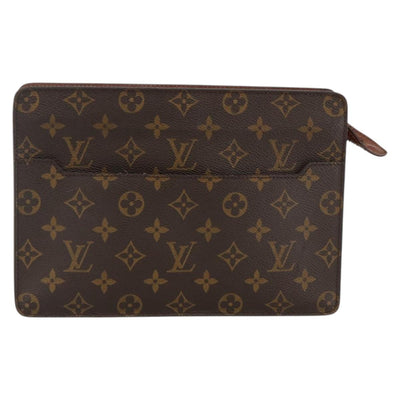 LOUIS VUITTON Monogram Pochette Homme Clutch Bag M51795 LV Auth BA11096 - 0