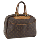 LOUIS VUITTON Monogram Deauville Hand Bag M47270 LV Auth BA11099-1