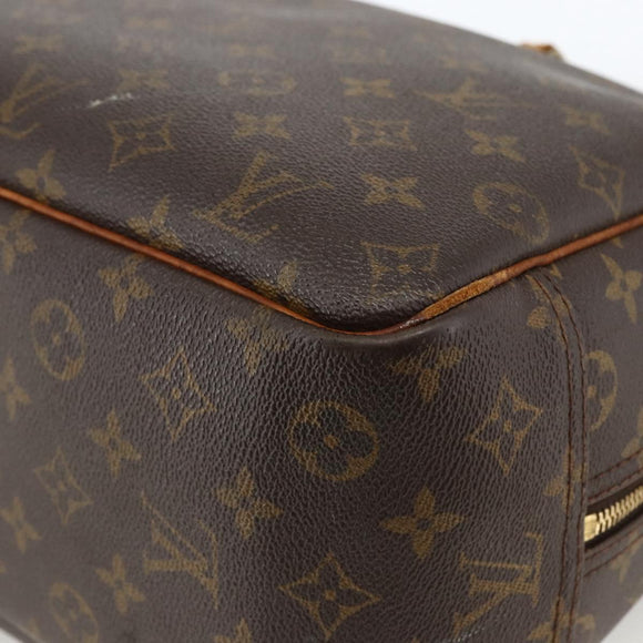 LOUIS VUITTON Monogram Deauville Hand Bag M47270 LV Auth BA11099