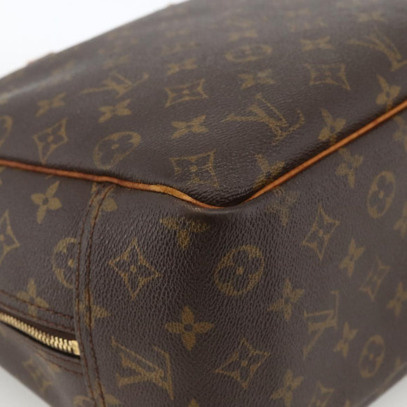 LOUIS VUITTON Monogram Deauville Hand Bag M47270 LV Auth BA11099