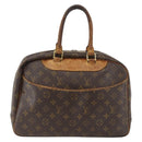 LOUIS VUITTON Monogram Deauville Hand Bag M47270 LV Auth BA11099-2