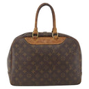 LOUIS VUITTON Monogram Deauville Hand Bag M47270 LV Auth BA11099-3