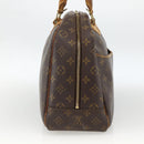 LOUIS VUITTON Monogram Deauville Hand Bag M47270 LV Auth BA11099-4