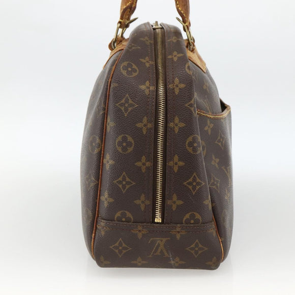 LOUIS VUITTON Monogram Deauville Hand Bag M47270 LV Auth BA11099
