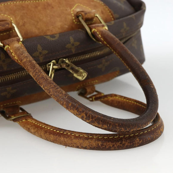LOUIS VUITTON Monogram Deauville Hand Bag M47270 LV Auth BA11099