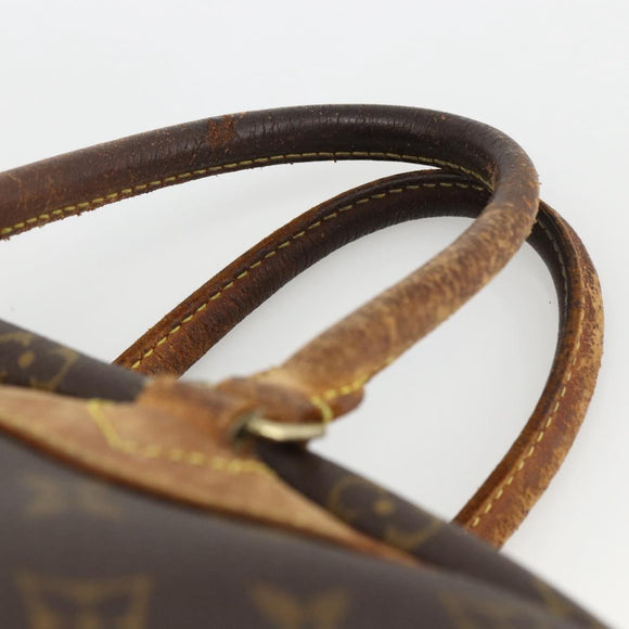 LOUIS VUITTON Monogram Deauville Hand Bag M47270 LV Auth BA11099