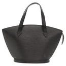 LOUIS VUITTON Epi Saint Jacques Shoulder Bag Black M50042 LV Auth BA1110-13