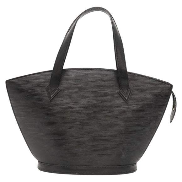 LOUIS VUITTON Epi Saint Jacques Shoulder Bag Black M50042 LV Auth BA1110