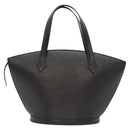 LOUIS VUITTON Epi Saint Jacques Shoulder Bag Black M50042 LV Auth BA1110-2