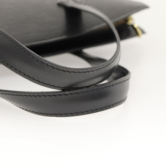 LOUIS VUITTON Epi Saint Jacques Shoulder Bag Black M50042 LV Auth BA1110