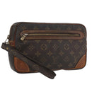 LOUIS VUITTON Monogram Marly Dragonne GM Clutch Bag M51825 LV Auth BA11101-1