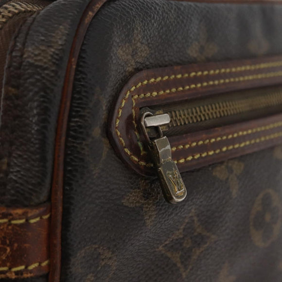 LOUIS VUITTON Monogram Marly Dragonne GM Clutch Bag M51825 LV Auth BA11101