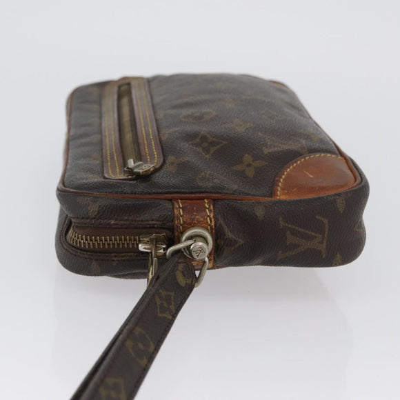 LOUIS VUITTON Monogram Marly Dragonne GM Clutch Bag M51825 LV Auth BA11101
