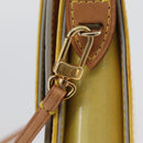 LOUIS VUITTON Monogram Vernis Motto Accessory Pouch Gris M91030 LV Auth BA11103-14