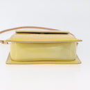 LOUIS VUITTON Monogram Vernis Motto Accessory Pouch Gris M91030 LV Auth BA11103-9