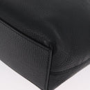 VALENTINO Rock Studs Tote Bag Leather Black Silver Auth BA11109-14