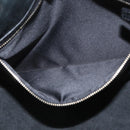 VALENTINO Rock Studs Tote Bag Leather Black Silver Auth BA11109-21