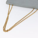 CELINE Large Flap Chain Shoulder Bag Leather Multicolor Gold Auth BA11111-7