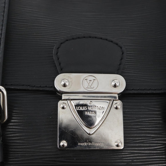 LOUIS VUITTON Epi Segur MM Hand Bag Black M58862 LV Auth BA11114