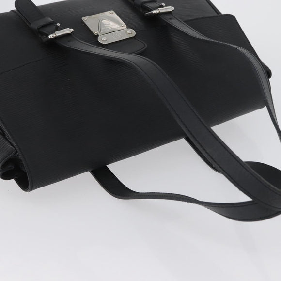 LOUIS VUITTON Epi Segur MM Hand Bag Black M58862 LV Auth BA11114