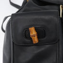 GUCCI Bambus Rucksack Leder Schwarz Gold 003 2058 0016 Auth BA11115-20