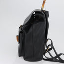 GUCCI Bambus Rucksack Leder Schwarz Gold 003 2058 0016 Auth BA11115-3