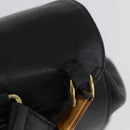 GUCCI Bambus Rucksack Leder Schwarz Gold 003 2058 0016 Auth BA11115-7