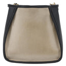 Stella MacCartney Shoulder Bag Canvas Leather 2way Beige Gold Auth BA11119-2