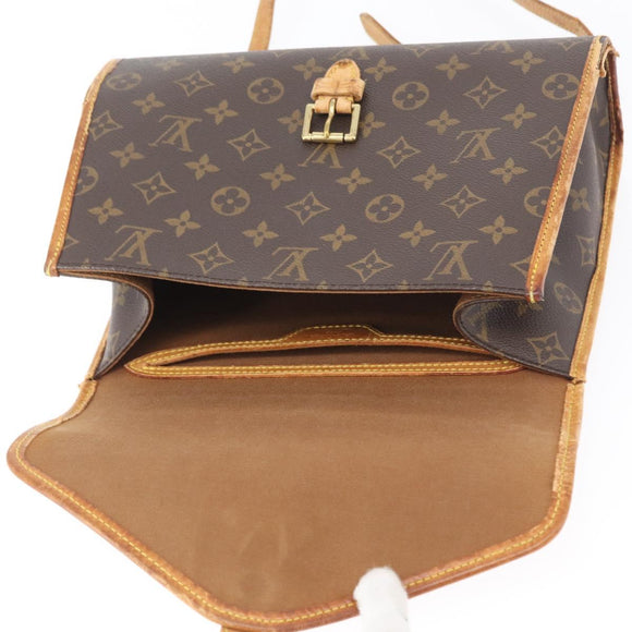 LOUIS VUITTON Monogram Bel Air Hand Bag 2way M51122 LV Auth BA11121